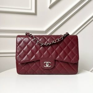 —SOLD—CHANEL JUMBO SINGLE FLAP